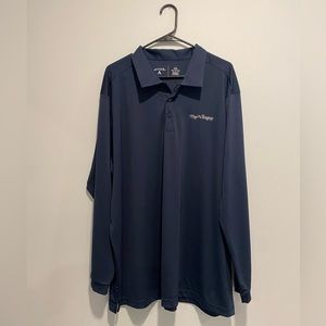 NWT Set of 2 Antigua Dri-Fit Long Sleeve Golf Shirts